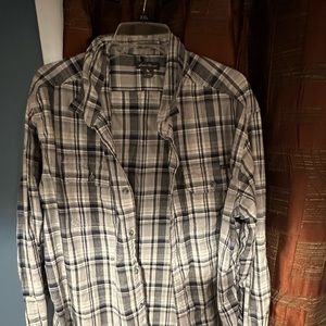 Mens Eddie Bauer plaid shirt xxl